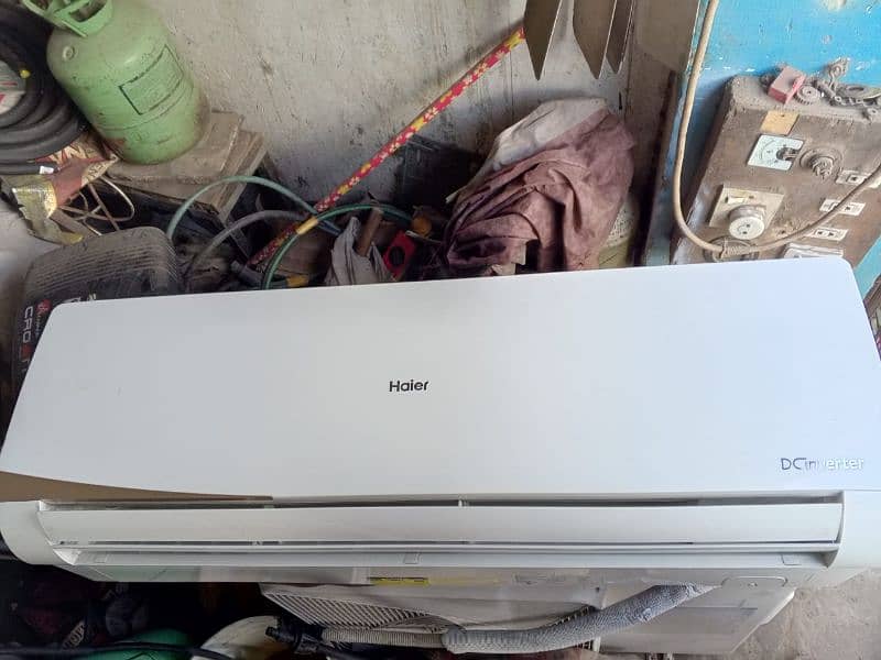 haier 1.5 ton  number contect 03014495227 5