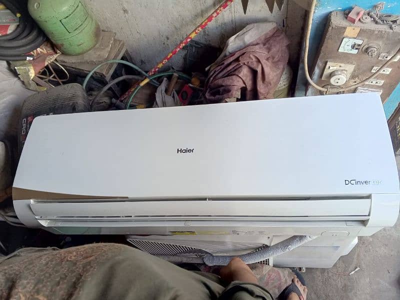 haier 1.5 ton  number contect 03014495227 9