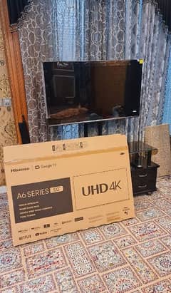 hisanse 4k ultra HD 50 inches just 2 month use in warranty