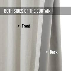 Curtains 4x (Important cloth) for both seasons