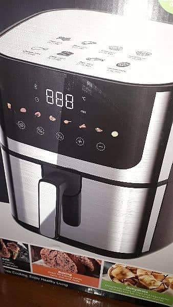 New) Philips LCD Touch Air Fryer - 7.0 Liter Capacity with Rapid Air 1