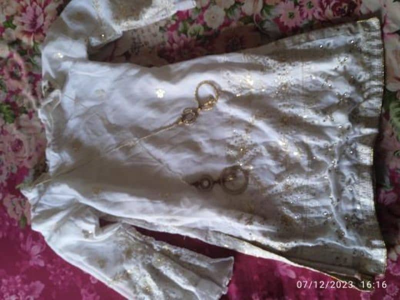 white 3 PSC suit for sale 2