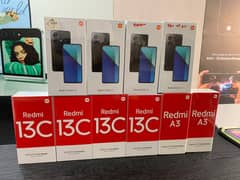 MI Redmi Note 13, Redmi 13C, Redmi A3 Box Pack Available