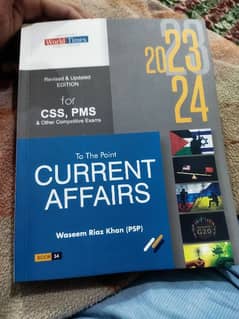 latest current affairs book for css pms issb and other competitive 0
