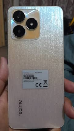 realme c53 6+4/128gb phone and charger