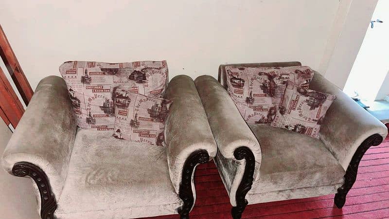 sofa set with cushion 2