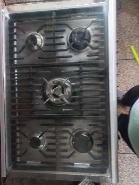 Cooking Range/Oven/5 burner stove/Grill 9