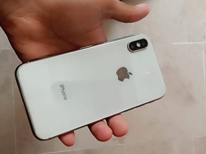 64 gb PTA approved All ok face id true tune etc only 58k argent need58 7