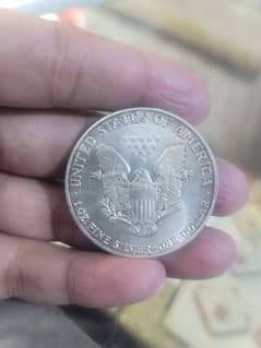 1986 silver coin