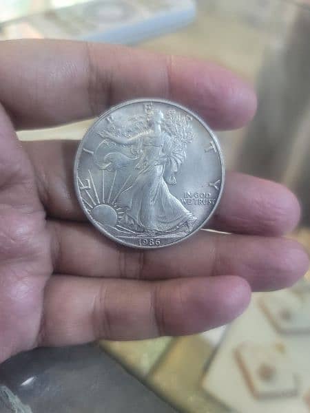 1986 silver coin 1