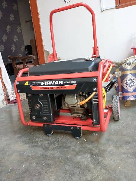 Fireman Generator 2.5KV Like New 3