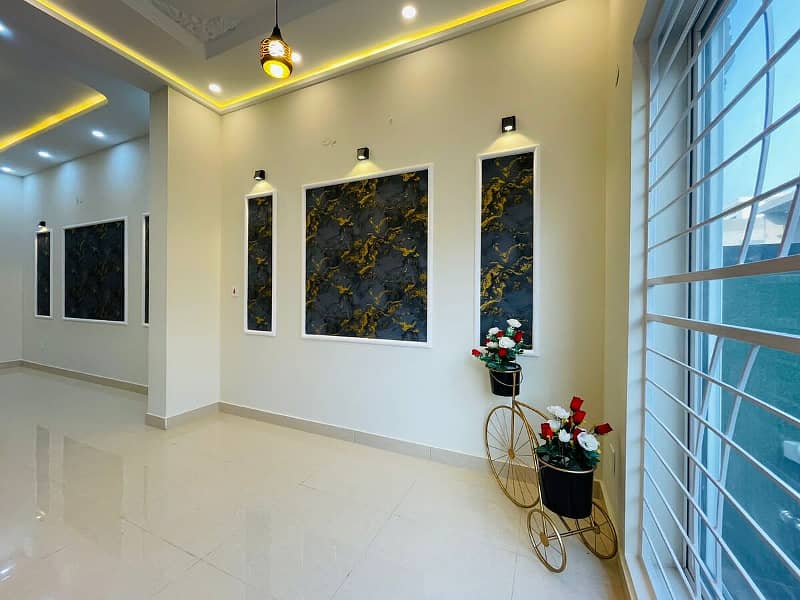 6 Marla Brand New House Are Available For Sale in Overseas Block in park view city Lahore 0