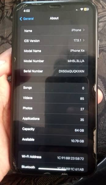 IPhone XR JV 64Gb 86 Health 0