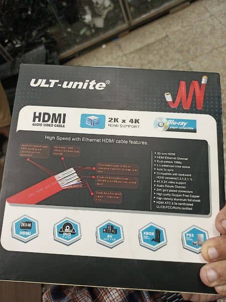 ULT Unite HDMI 4K HDR 2.0 120HZ 16 Feet Lenght 1