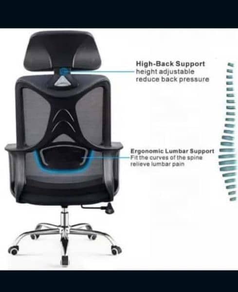 Ergonomic Mesh chair, Computer cahir, Gaming chair , Highback Chair 1