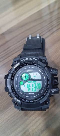 waterproof sports LED display watch 0
