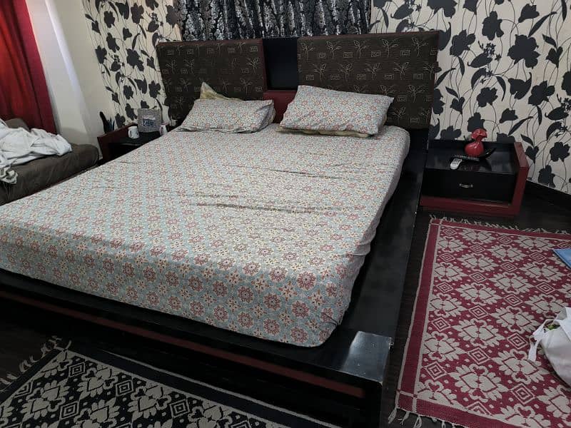 designer king size bed set for sale 2