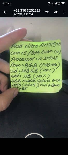 Acer Nitro an515-53 7