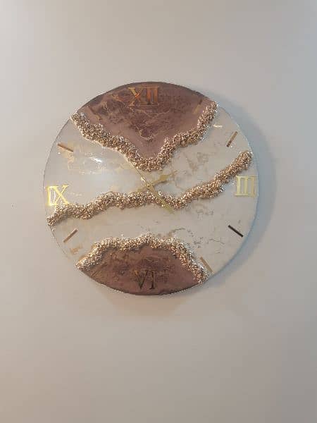 16 inches resin clock 4