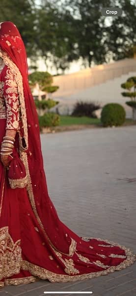 beautiful farshi gown with lehnga 2