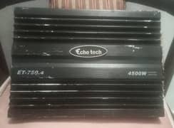 Ecotech ET-750.4 4-Channel Car Amplifier - 4500W | Rs. 10,000
