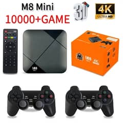 M8 Mini Game Player Android 10.0 – TV Box S905 64GB 10000 Games 4G WiF