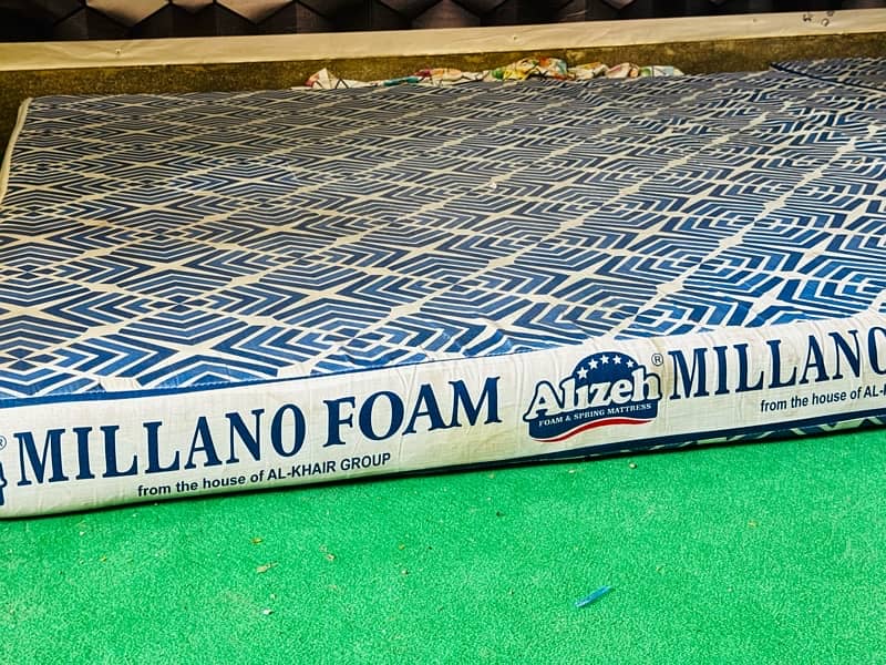 MILLANO FOAM MATTRESS SOFT  AND COMFORTABLE FULL SIZE NEW CONDITIONS 1
