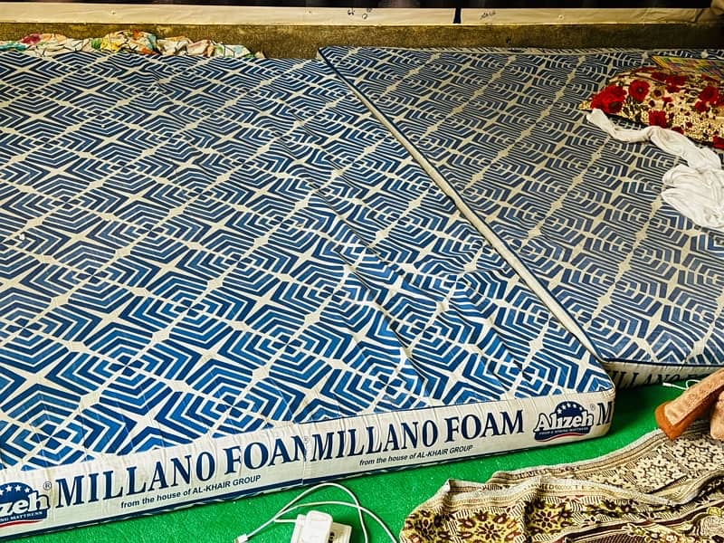 MILLANO FOAM MATTRESS SOFT  AND COMFORTABLE FULL SIZE NEW CONDITIONS 3