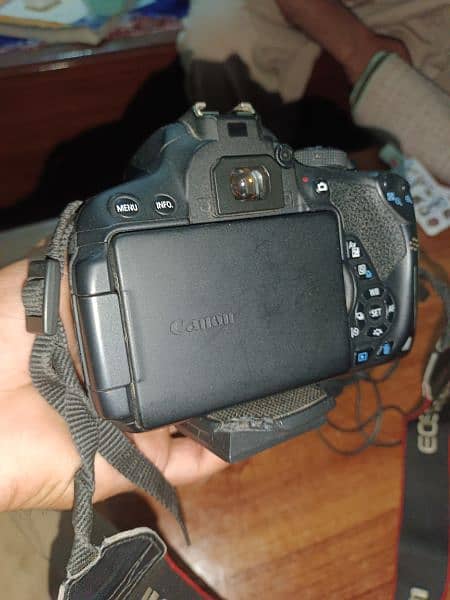 Canon D700 with 18/55mm lens plus extra 70/300mm lens 5