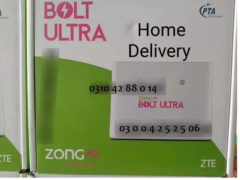 New Model Bolt ULTRA router Available Lan port 100% orignal box pack 1