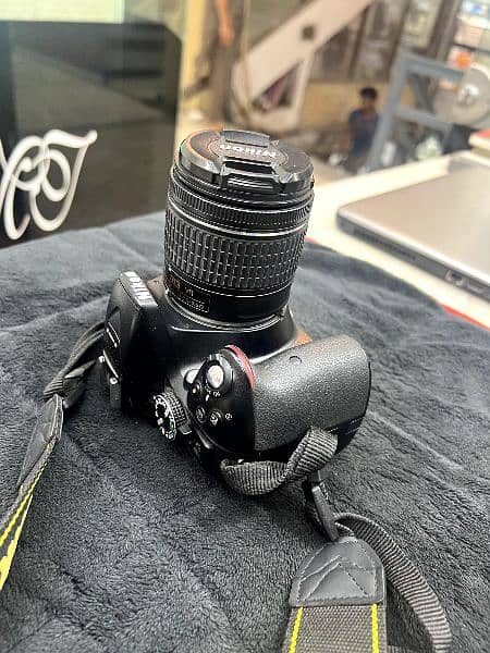 Nikon d5300 with kit lens and yougno lens 50mm 2
