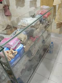 Glass counter For sale