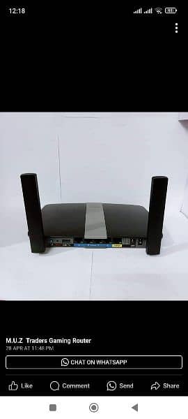 Linksys EA6350 AC1200 Dualband long range gigabit wifi router 2