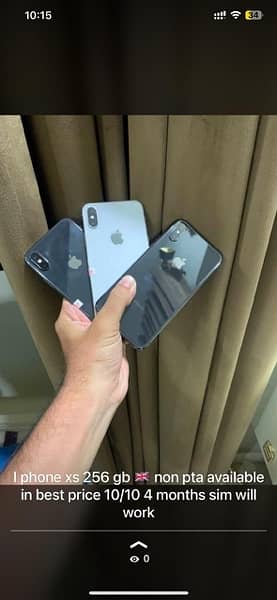 iPhone Xs Non PTA Fu 256Gb Black 3