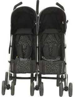 Twins Pram Stroller BabyLove Odyssey Australian Brand