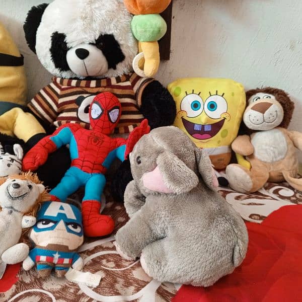 soft toys total 15 1