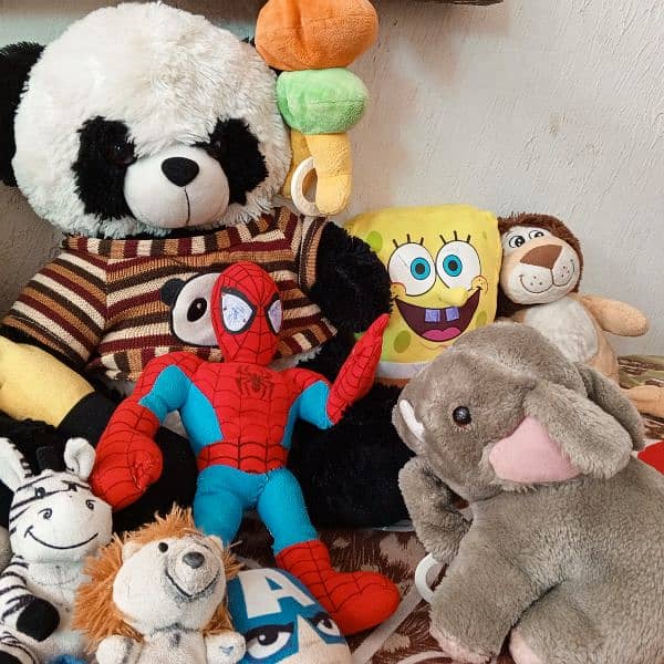 soft toys total 15 4