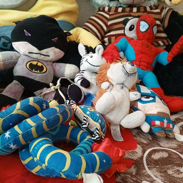 soft toys total 15 5