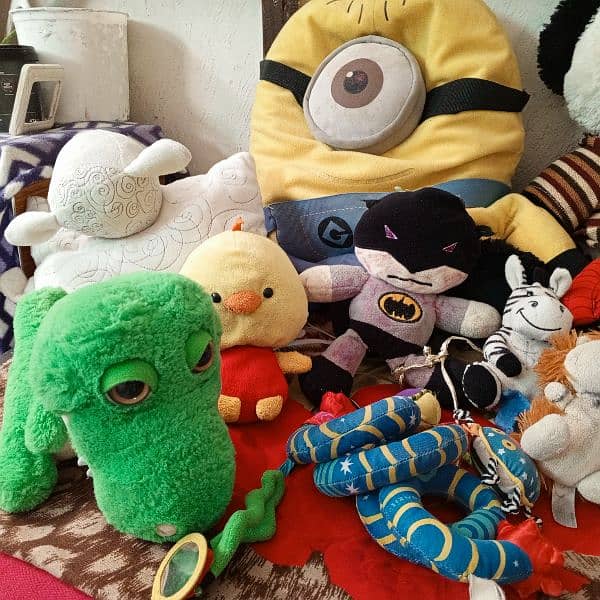 soft toys total 15 6
