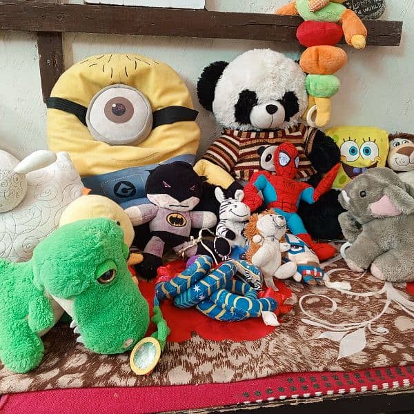 soft toys total 15 9