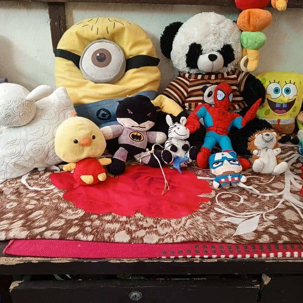 soft toys total 15 12