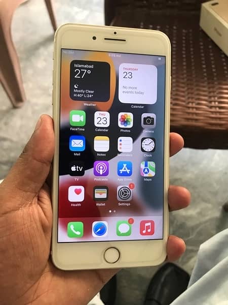 iphone 7plus 128GB PTA approved full box 1