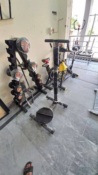 Cable cross over lat pull down gym equipment exercise machine rowing 12