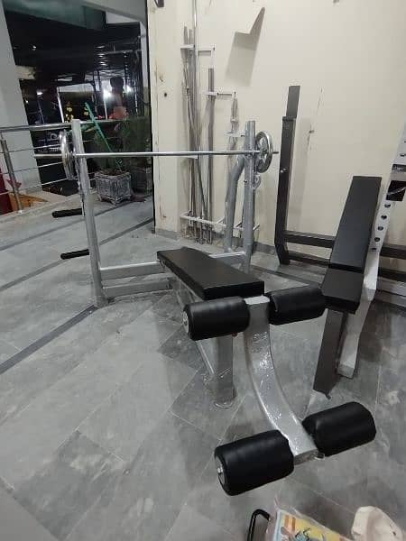 4 station multi station butterfly lat pull down multigym gym equipment 1