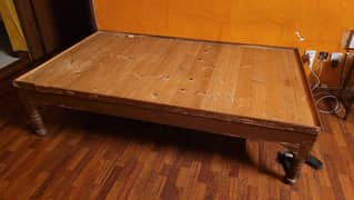 Takht posh/ single bed with mattress 0