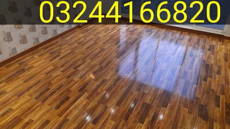 Wooden Floor, Fluted Wall Panels, Roller Blinds, carpet tiles Flooring 4