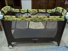Playpen and cot