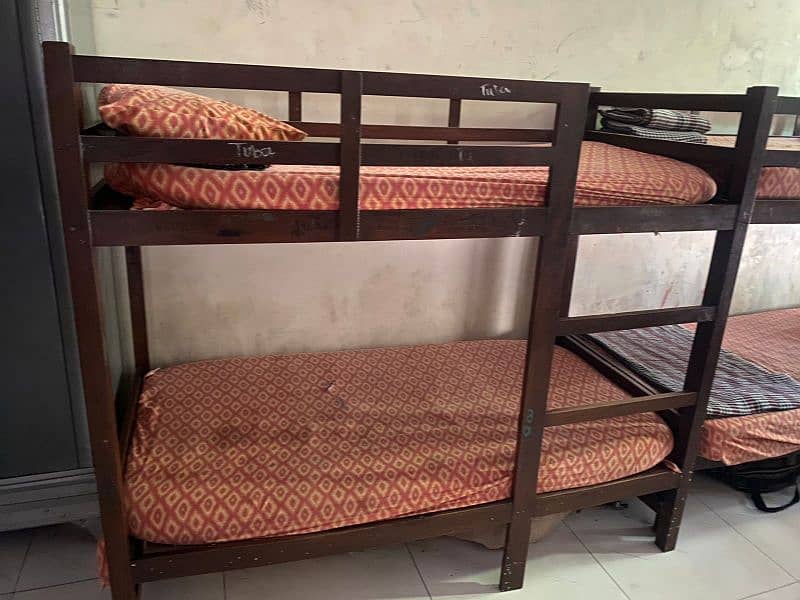 solid wood bunk bed 1