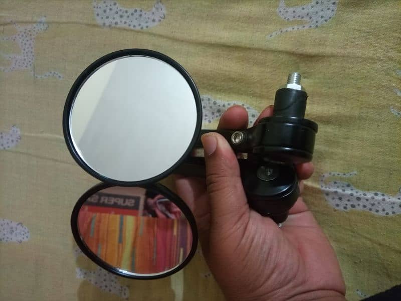 Genuine Round Mirror for any bike 5