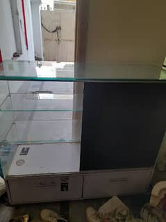 2x Glass Counter For Sale